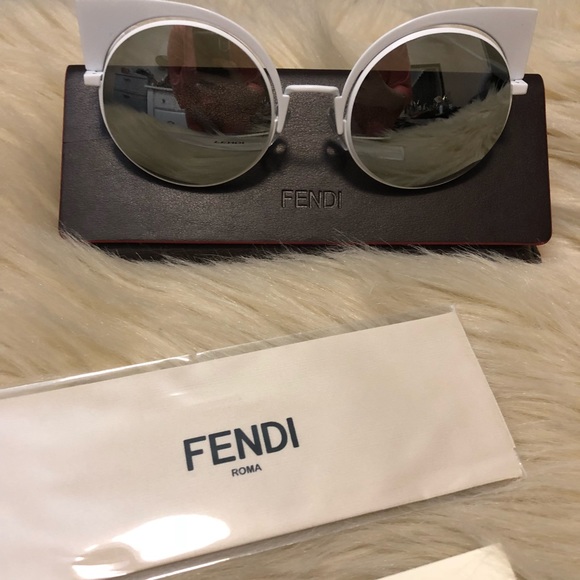 Fendi 53 MM Cat-eye Sunglasses - Picture 6 of 8